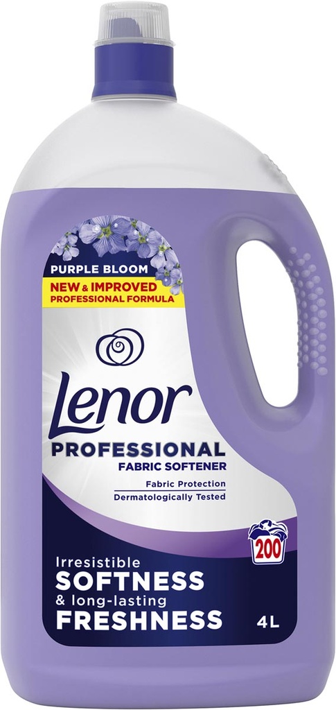 Wasverzachter Lenor Professional  paarse bloem fles van 4 l