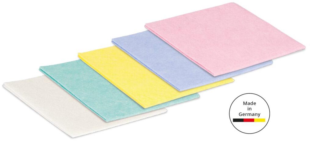 Universele huishouddoekjes  Aqualine ft 38 x 38 cm geassorteerde kleuren (6)