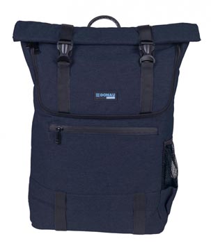  Rugzak LondonDonau Travel 18 l, 15,6 inch  marineblauw