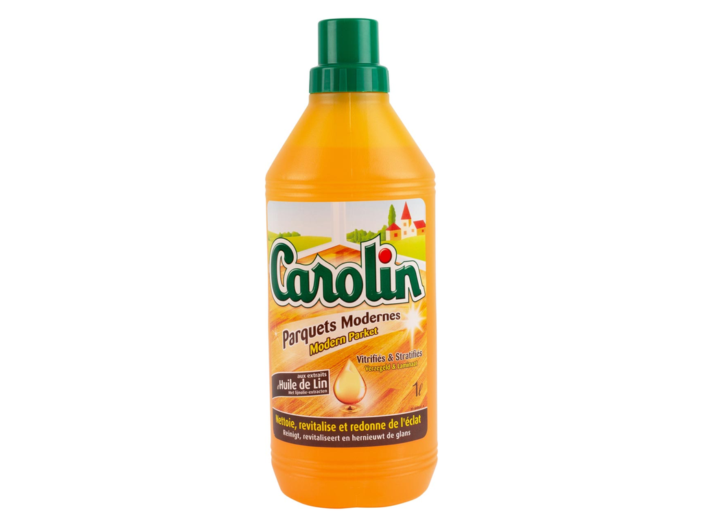  Vloerreiniger modern parket Carolin fles van 1 l