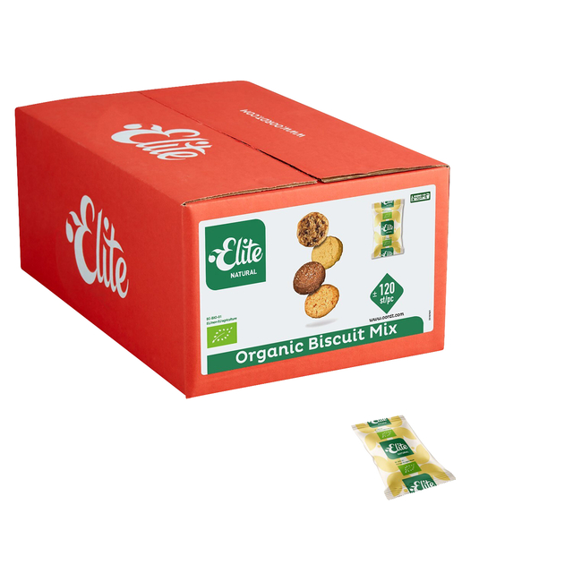 Koekjes Elite Natural biologische biscuitmix (120)