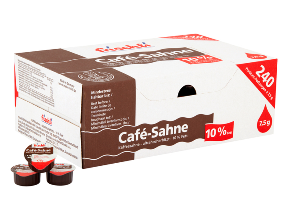 Koffieroom Frischli halfvolle melk 7,5 gram 240 cups 