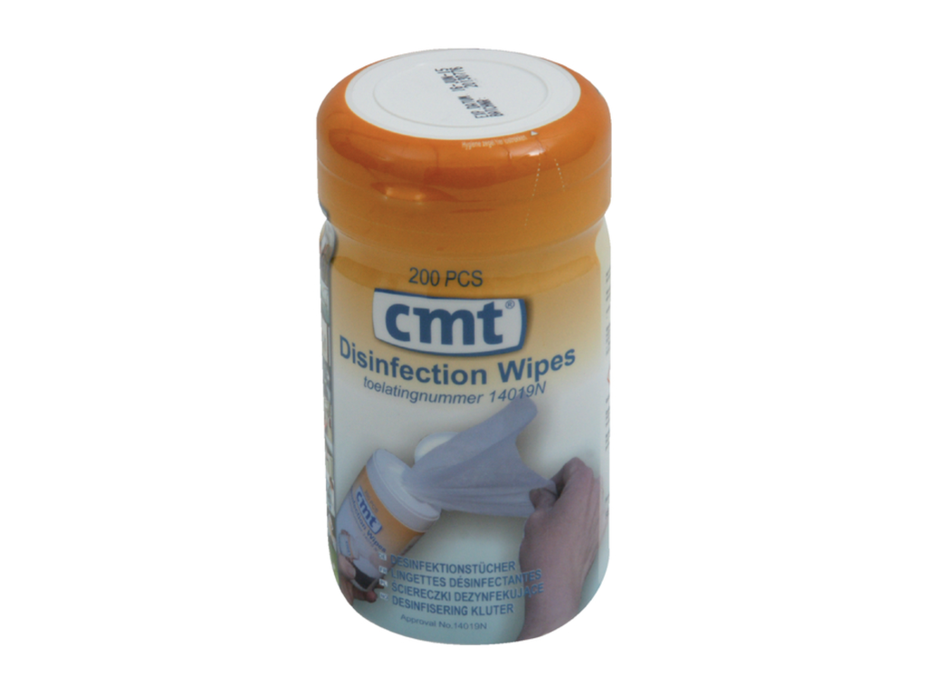 Desinfectiedoekjes CMT pot à (200)