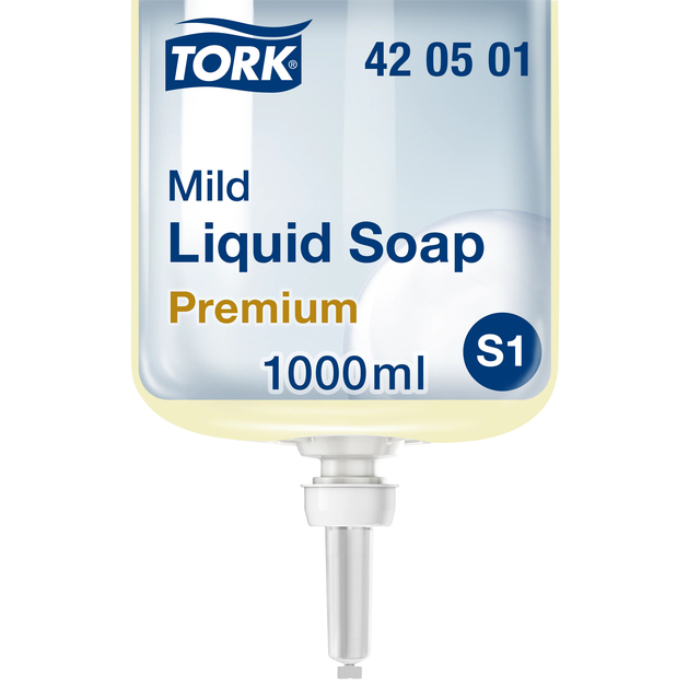 Handzeep Tork S1 Premium vloeibaar 1000ml mild 