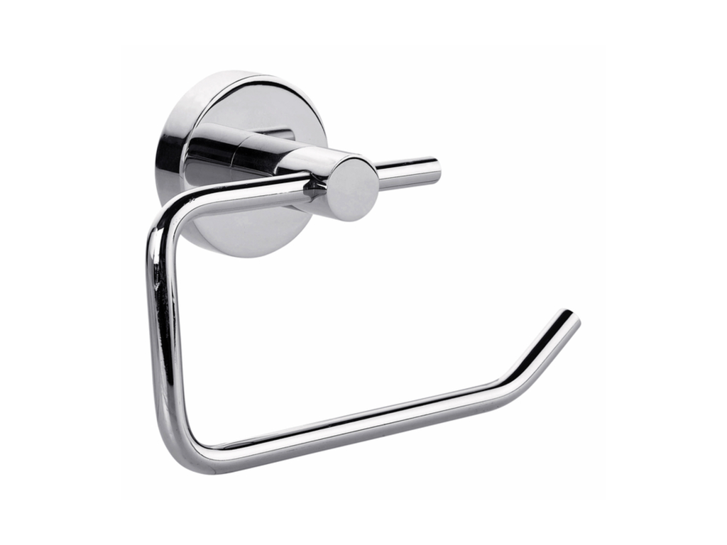 Toiletrolhouder tesa® Smooz hoogglans verchroomd metaal zelfklevend