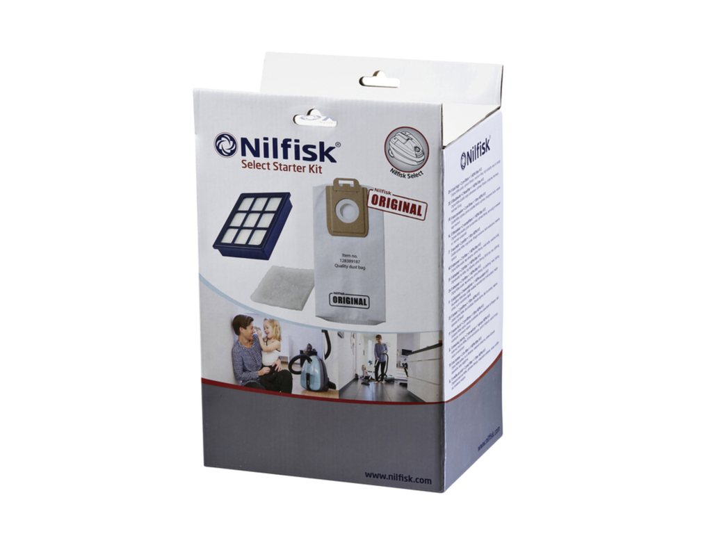 Stofzuigerzak Nilfisk Select starterkit (4)
