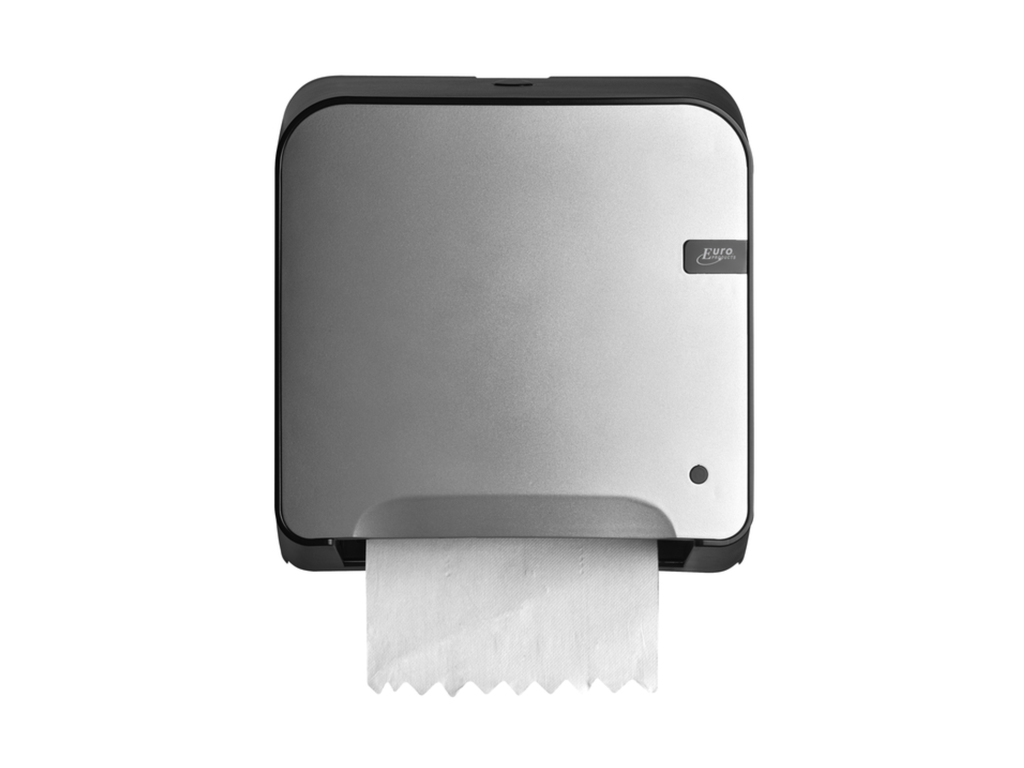Handdoekroldispenser Quartzline Q14 Matic XL klein zilver 
