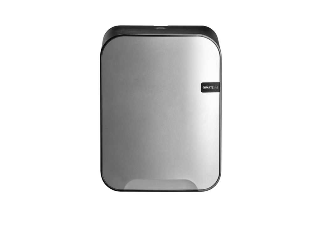 Poetspapierdispenser Quartzline Q16 medium zilver 