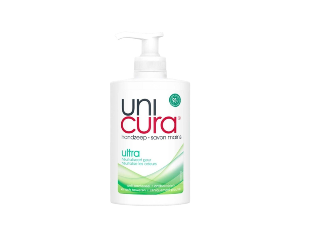 Handzeep Unicura vloeibaar Ultra met pomp 250ml