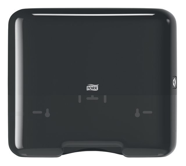 Handdoekdispenser Tork H3 Elevation klein zwart 