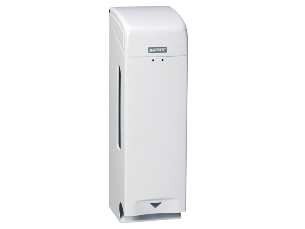 Toiletpapierdispenser Katrin drie rollen metaal wit 