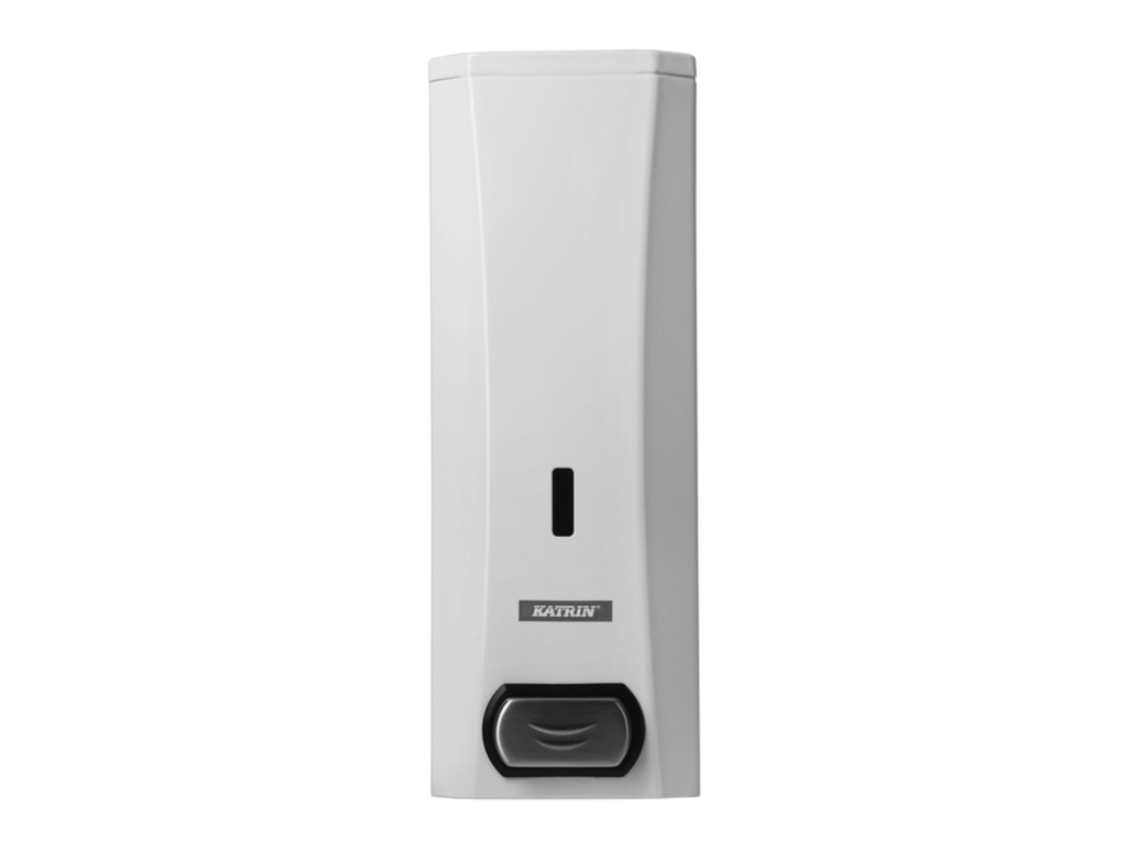 Zeepdispenser Katrin metaal 1000ml wit 