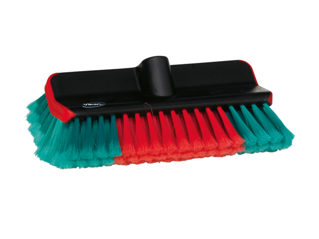 Wasborstel hoek Vikan met waterdoorvoer 28cm