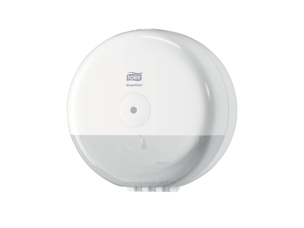Toiletpapierdispenser Tork T9 Elevation SmartOne klein wit 