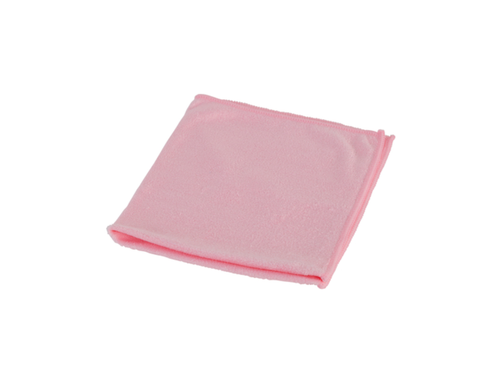 Microvezeldoek Cleaninq basic 38x38 cm rood (5)