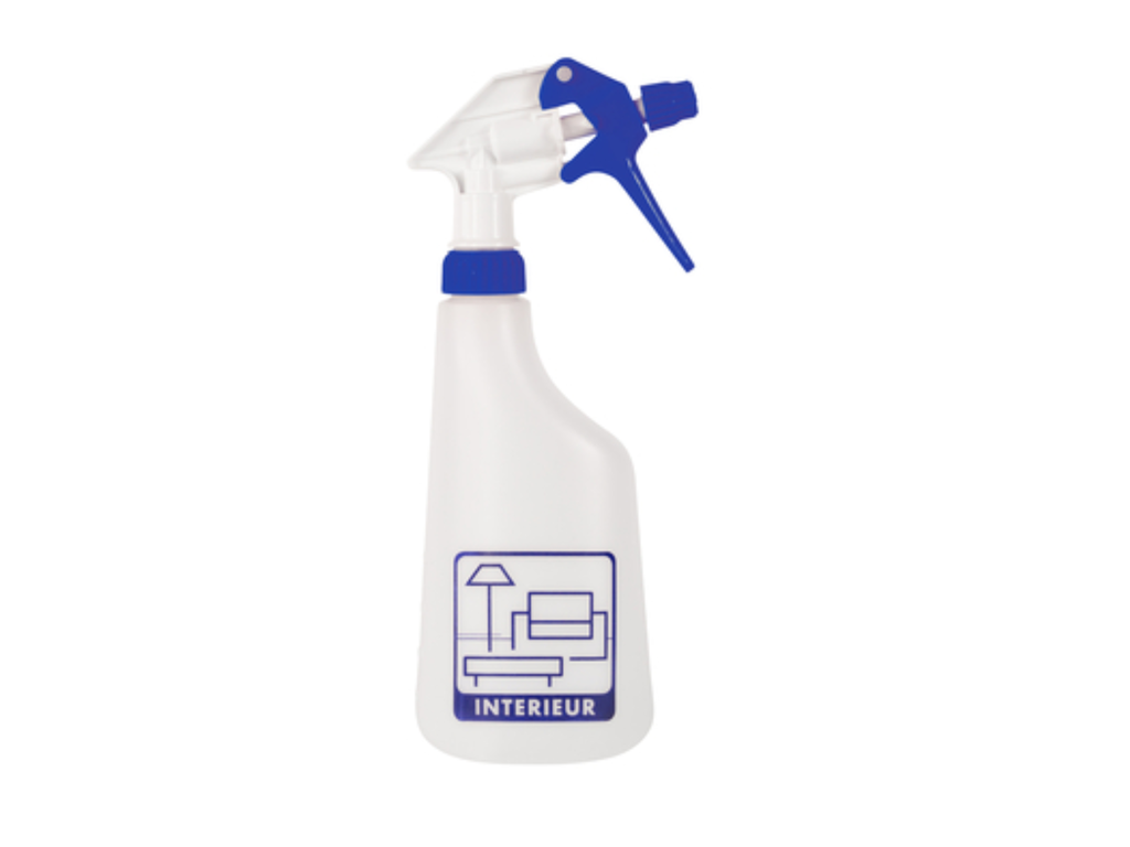 Sprayflacon Cleaninq 600ml leeg met logo interieur