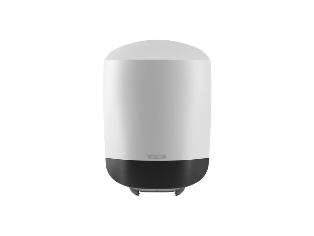 Poetspapierdispenser Katrin medium wit 82216