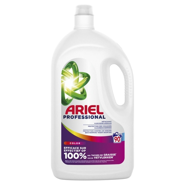 Wasmiddel Ariel Professional vloeibaar Color 4.05 liter (90)