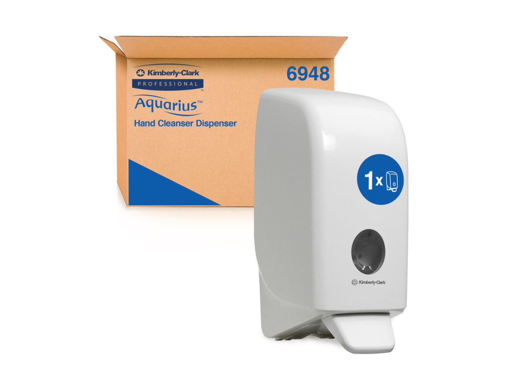 Zeepdispenser Kimberly Clark Aquarius 1000ml wit 