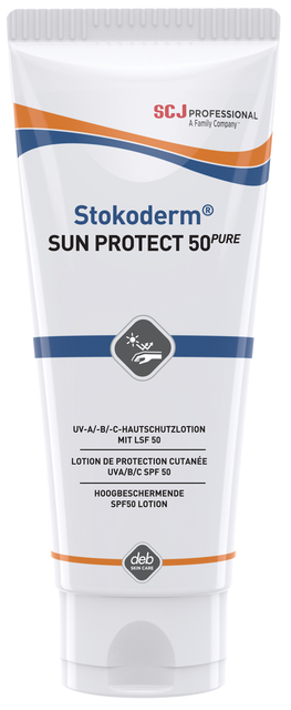 Zonnebrandlotion SCJ Stokoderm Sun Protect SPF 50 1liter