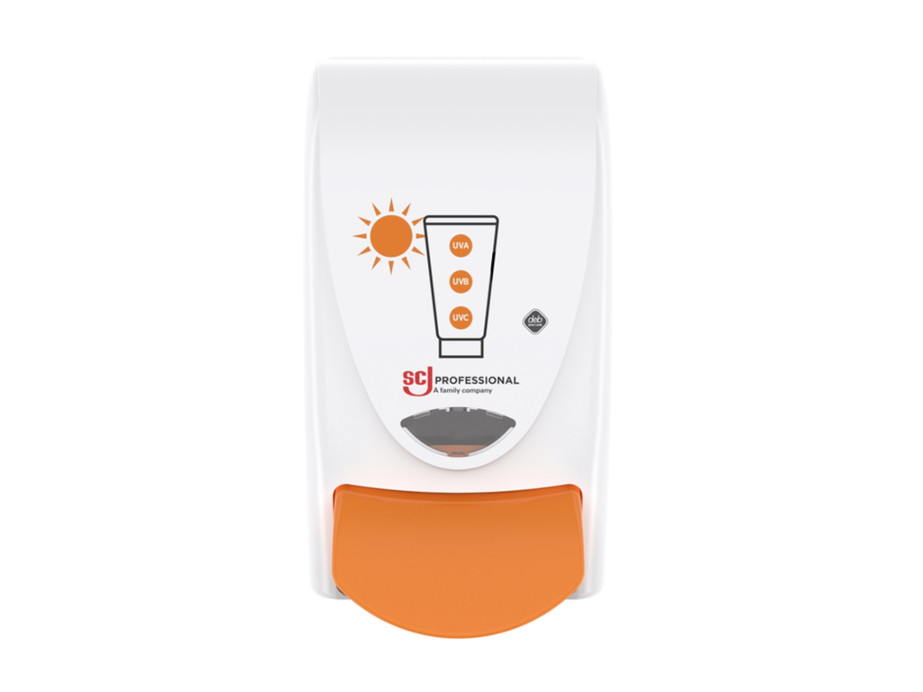 Zonnebranddispenser SCJ Proline Sun Protect 1liter wit