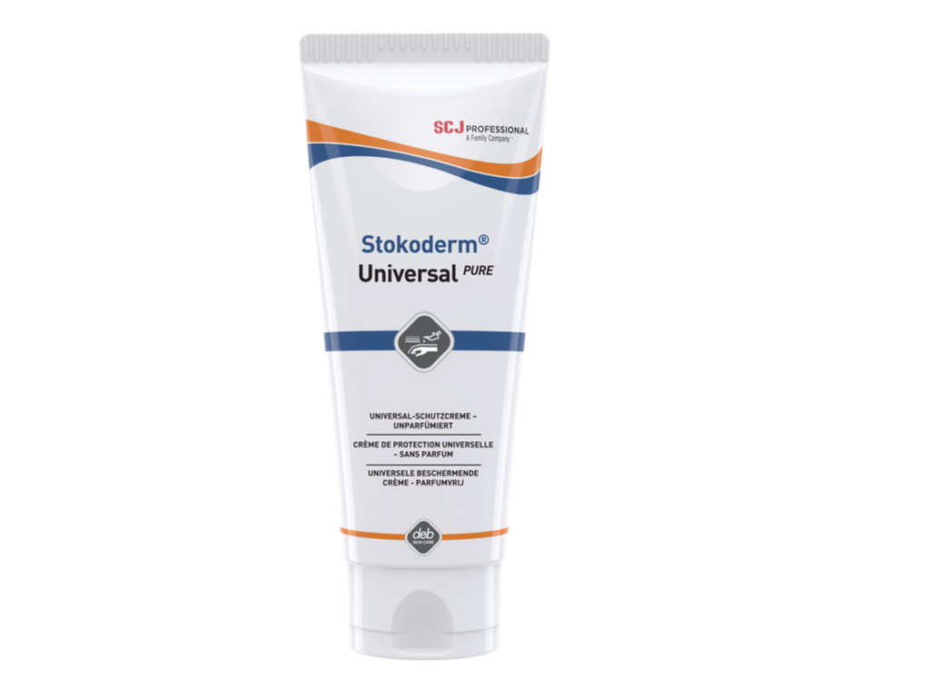 Handcrème SCJ Stokoderm Universal Pure parfumvrij 100ml