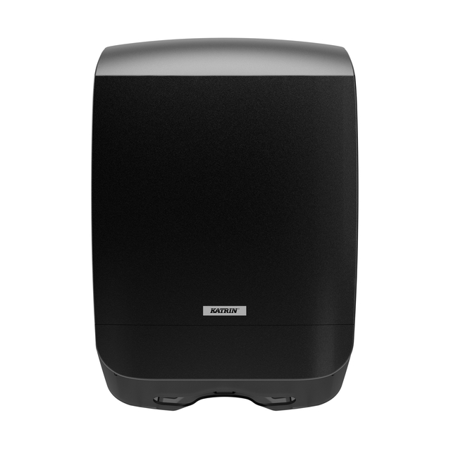 Handdoekdispenser Katrin medium zwart 