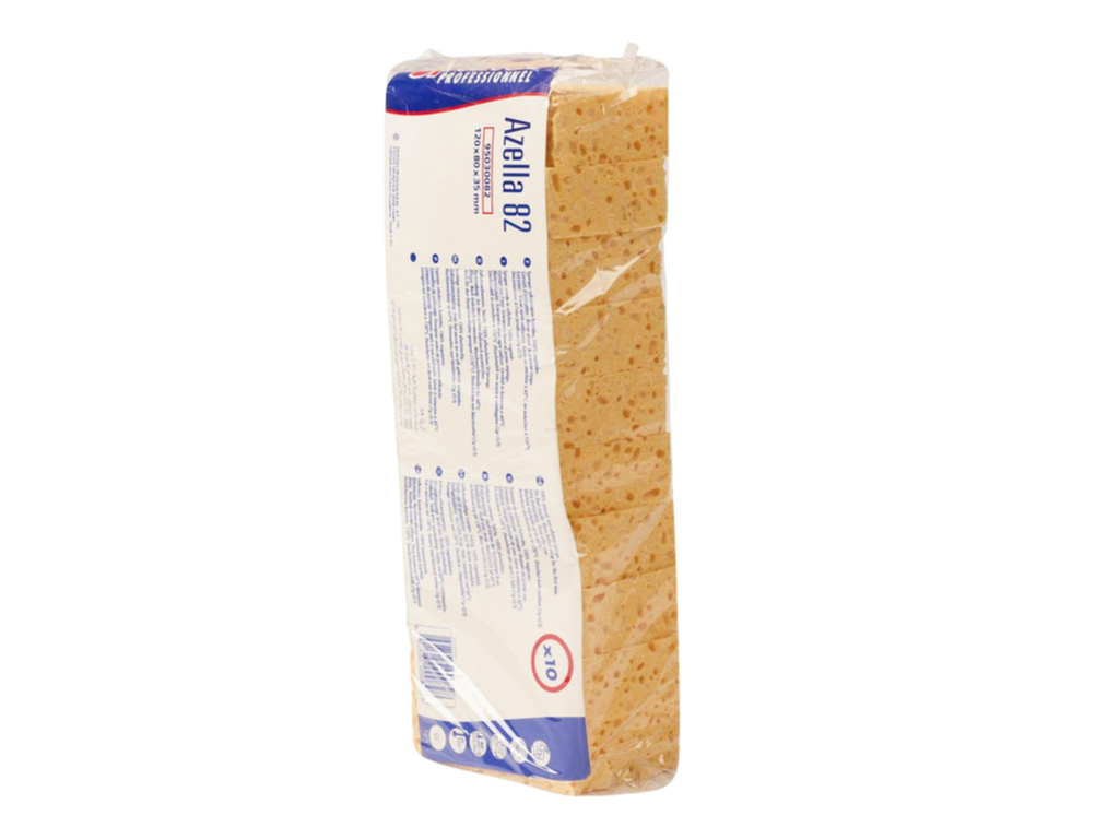Spons Spontex Azella 82 viscose glazenwassersspons 120x80x35mm (10)