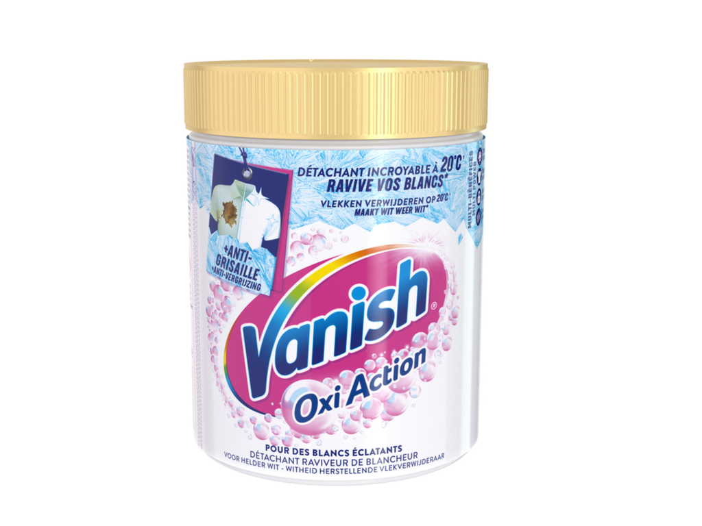Wasbooster Vanish Oxi Action Whitening poeder 940g