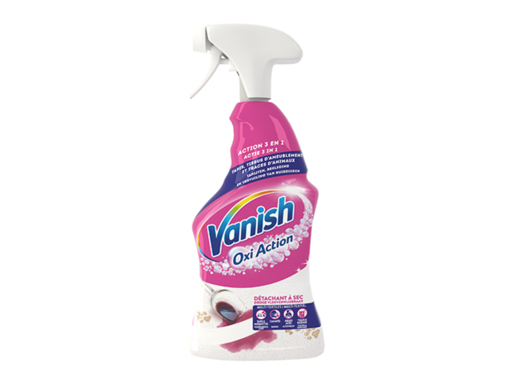 Vlekkenverwijderaar Vanish Oxi Action Dry Tapijt 500ml