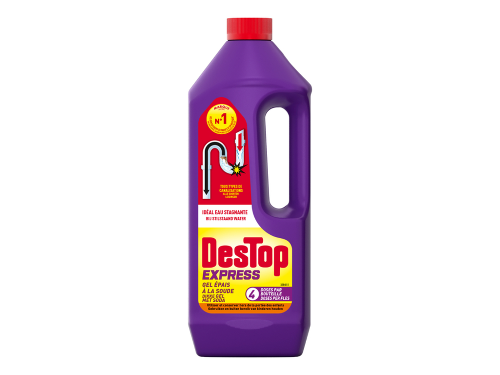 Afvoerontstopper Destop Gel Express met Soda 950 ml