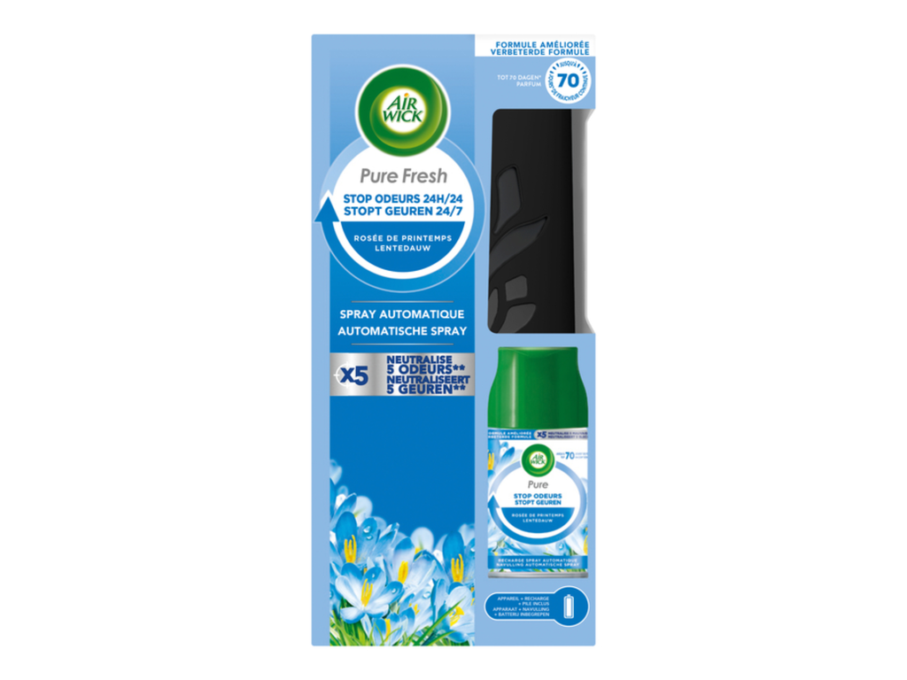 Luchtverfrisser AirWick PF Lentedauw Starter Kit 250ml