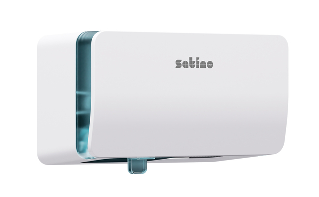 Toiletpapierdispenser Satino MT1 Hyginity duo wit 