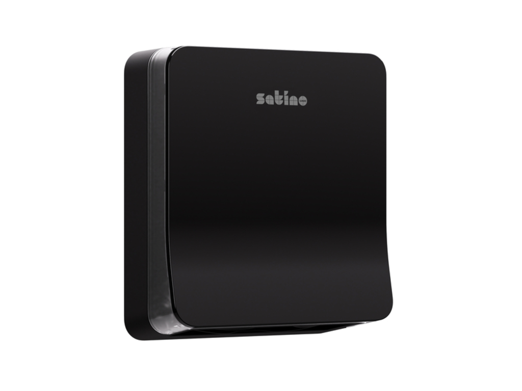 Handdoekdispenser Satino PT2 Hyginity S zwart 