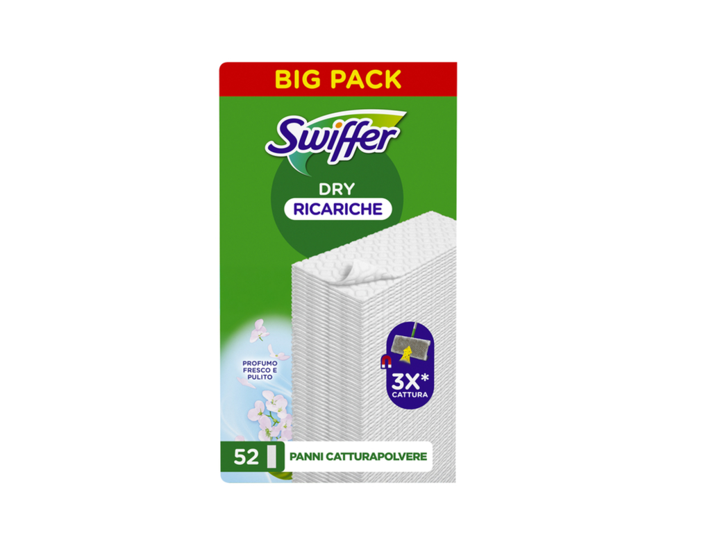 Vloerwisdoekjes Swiffer navulling droge doekjes (52)