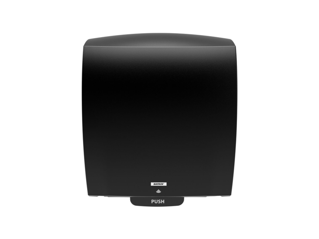 Handdoekroldispenser Katrin systeemrol elektrisch zwart 