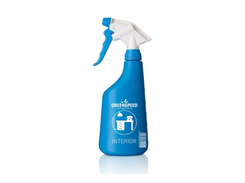Sprayflacon Greenspeed interieur 650ml leeg blauw
