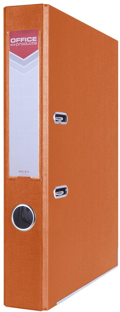Ordner OFFICE products voor A4  uit karton rug van 5,5 cm oranje
