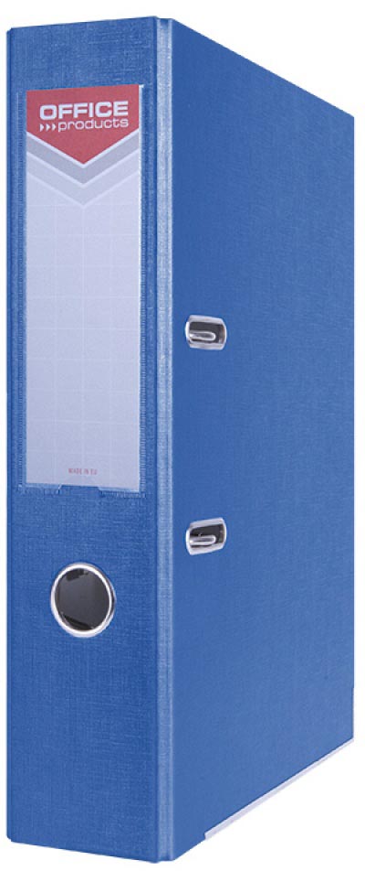 Ordner OFFICE products voor A4  uit karton rug van 7,5cm blauw