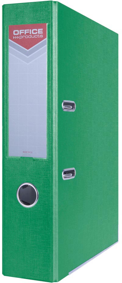 Ordner OFFICE products voor A4  uit karton rug van 7,5cm groen