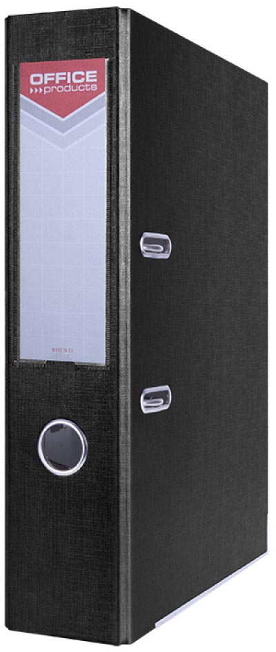 Ordner OFFICE products voor A4  uit karton rug van 7,5cm zwart