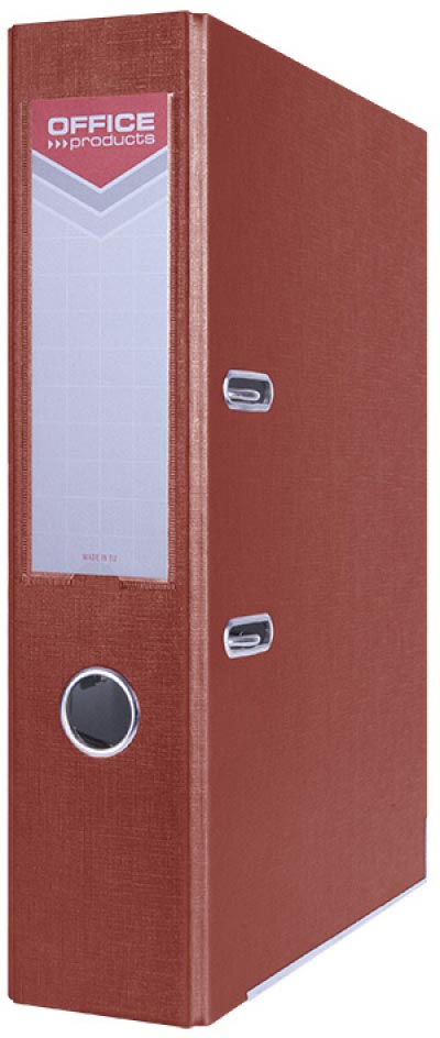 Ordner OFFICE products voor A4  uit karton rug van 7,5cm bruin