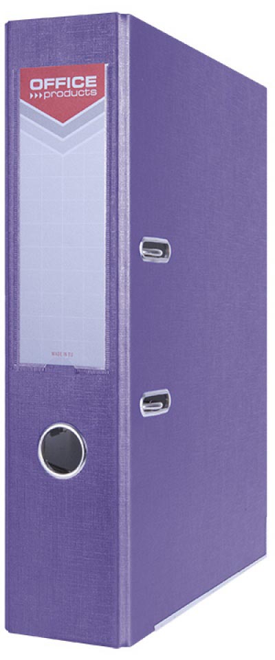Ordner OFFICE products voor A4  uit karton rug van 7,5cm paars