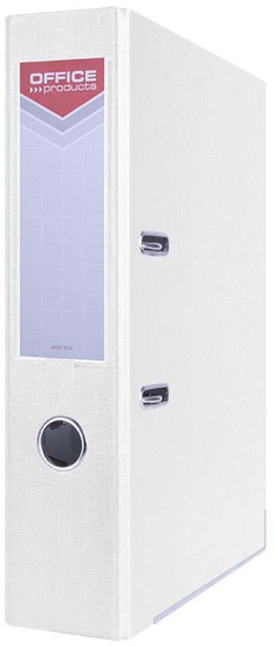 Ordner OFFICE products voor A4  uit karton rug van 7,5cm wit