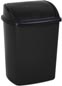 Vuilbak met swing deksel Vepa Bins 15 l zwart