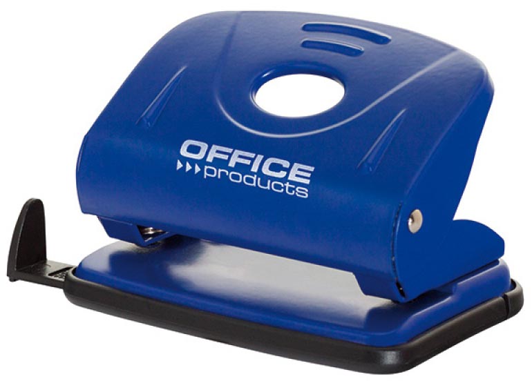 Perforator OFFICE products metaal blauw 25 vel