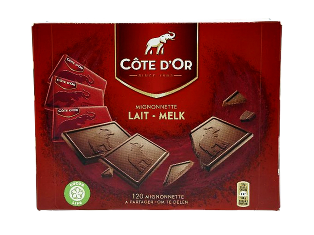 Chocolade Cote d'Or mignonnette melk 120x10 gram