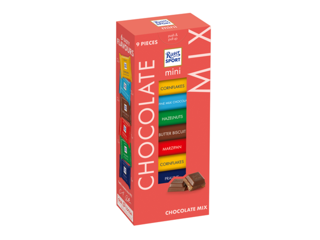 Chocolade Ritter Sport mini toren