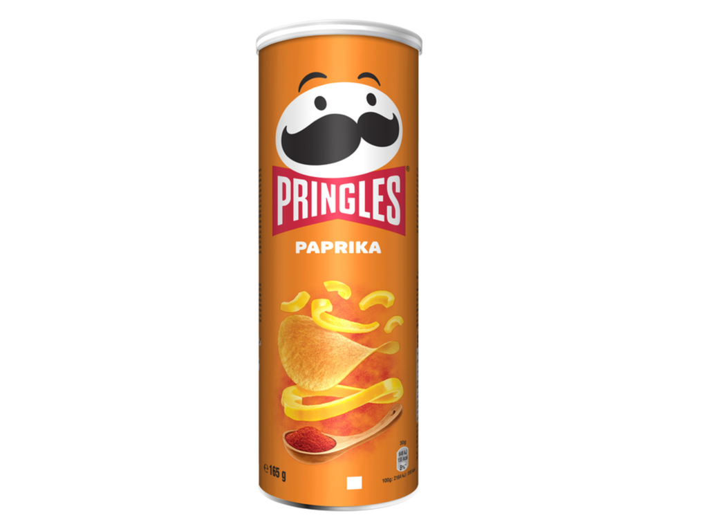Chips Pringles paprika 165gr