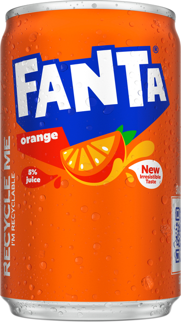 Frisdrank Fanta orange 15cl blik (24)